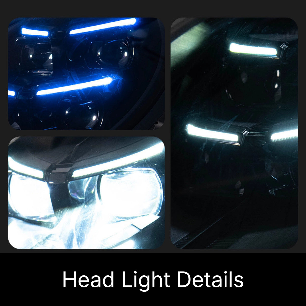 Full LED Headlights for 2012-2018 Porsche 911 991 Carrera Turbo GT3 | Blue Animation, Plug & Play
