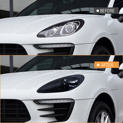 Full LED Headlights for 2015-2021 Porsche Macan S GTS Turbo | White DRL, Plug & Play