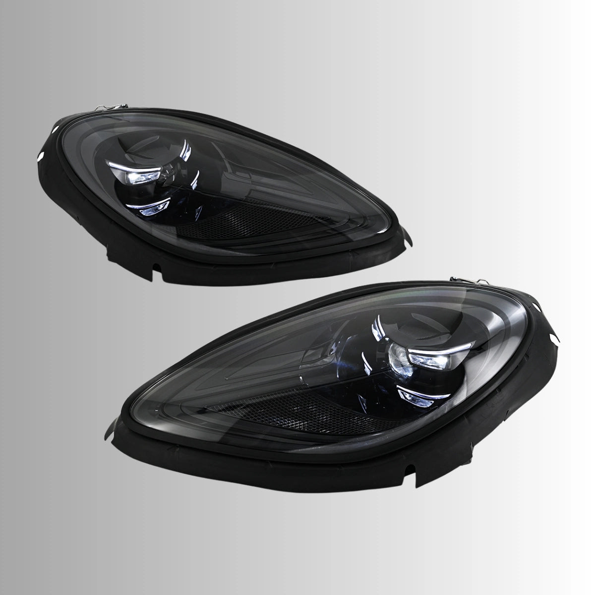 Full LED Headlights for 2015-2021 Porsche Macan S GTS Turbo | White DRL, Plug & Play