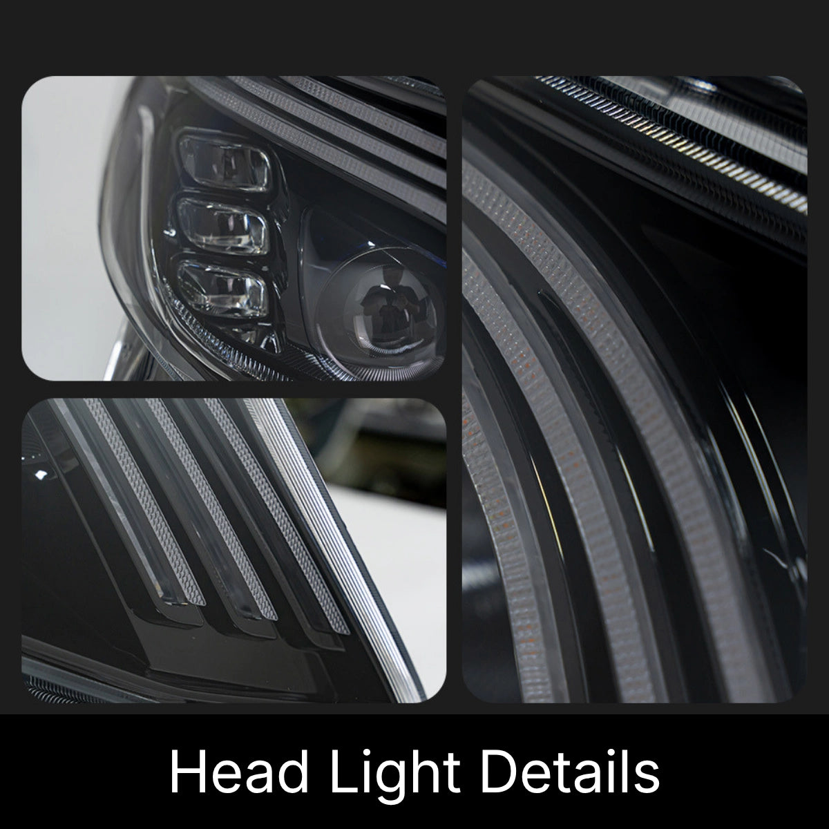 Full-LED-Scheinwerfer für 2016-2023 Mercedes Vito/Metris W447 | Nur Halogen ab Werk