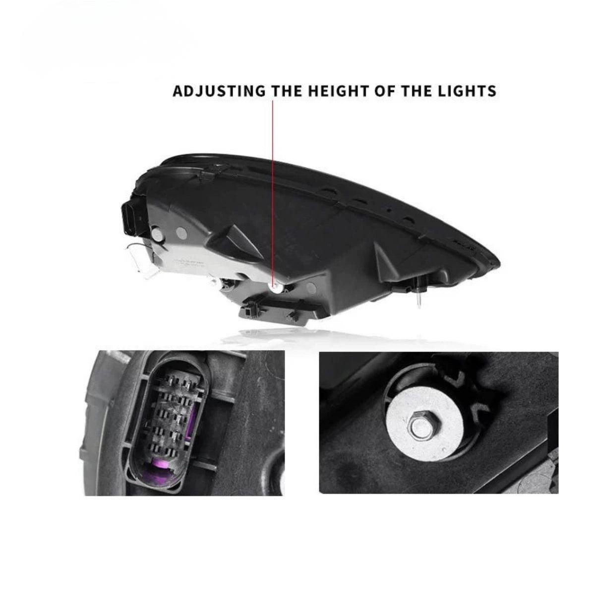 Full-LED-Scheinwerfer für Porsche 718 Boxster/Cayman 982 ab 2017 | Weißes Tagfahrlicht