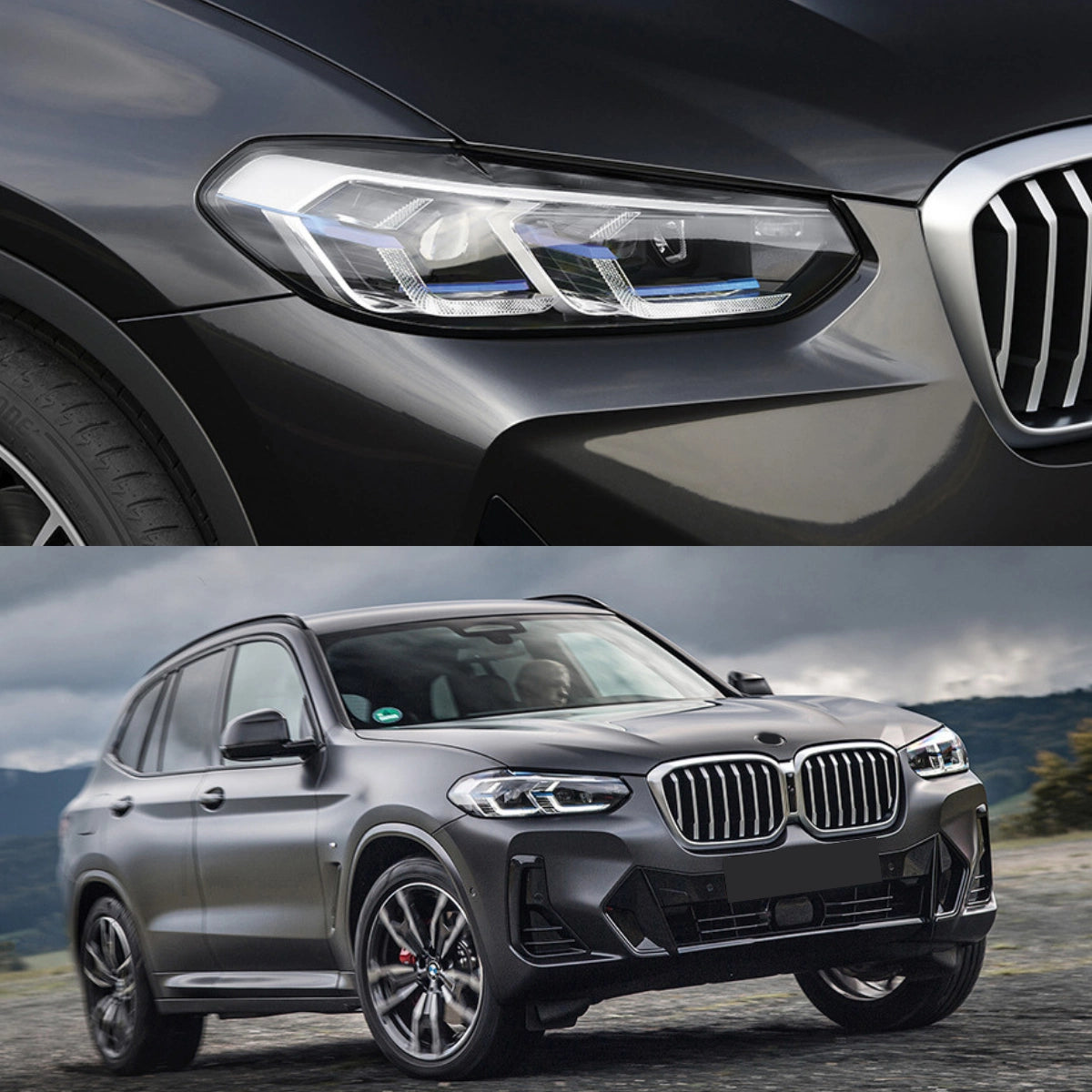 Full LED Headlights for 2018-2021 BMW X3 G01 Pre-LCI | White DRL, Sequential Signals, Plug & Play