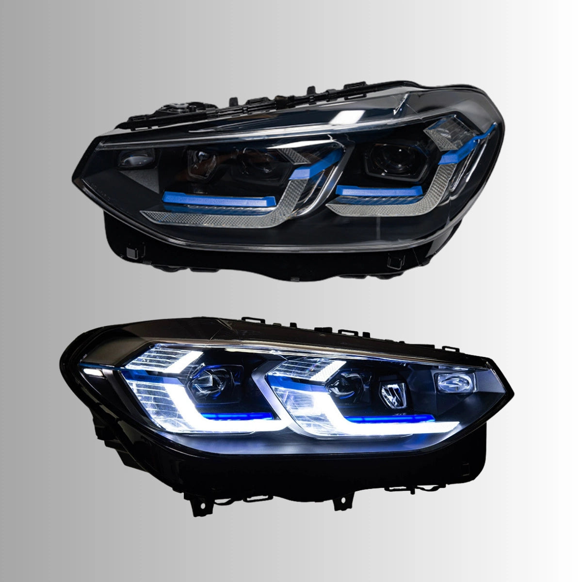 Full LED Headlights for 2018-2021 BMW X3 G01 Pre-LCI | White DRL, Sequential Signals, Plug & Play