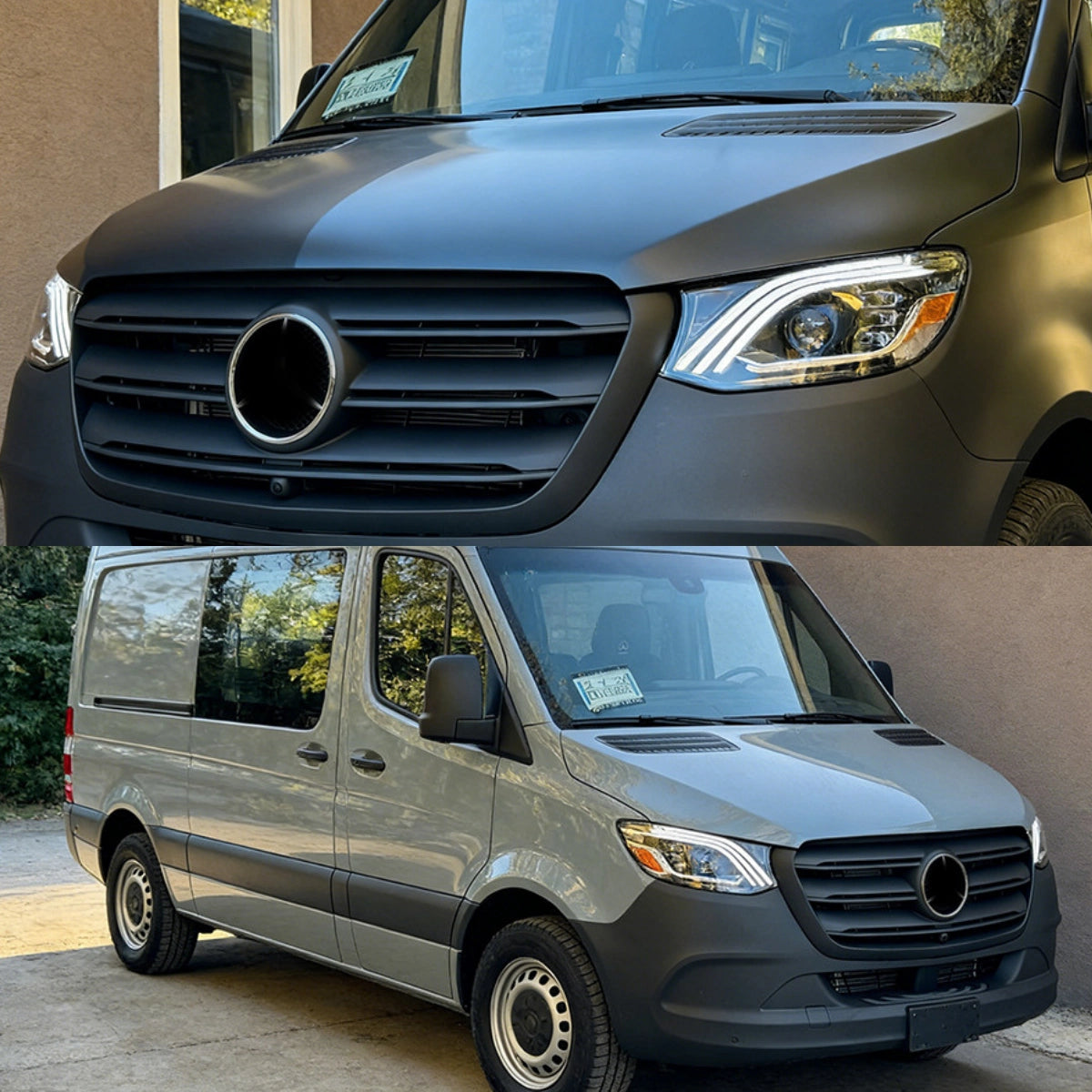Full-LED-Scheinwerfer für Mercedes Sprinter W907/W910 ab 2019 | Nur Halogen ab Werk