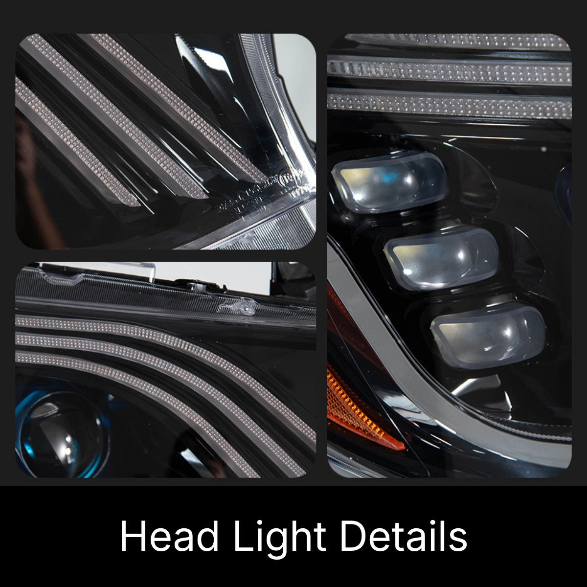 Full-LED-Scheinwerfer für Mercedes Sprinter W907/W910 ab 2019 | Nur Halogen ab Werk