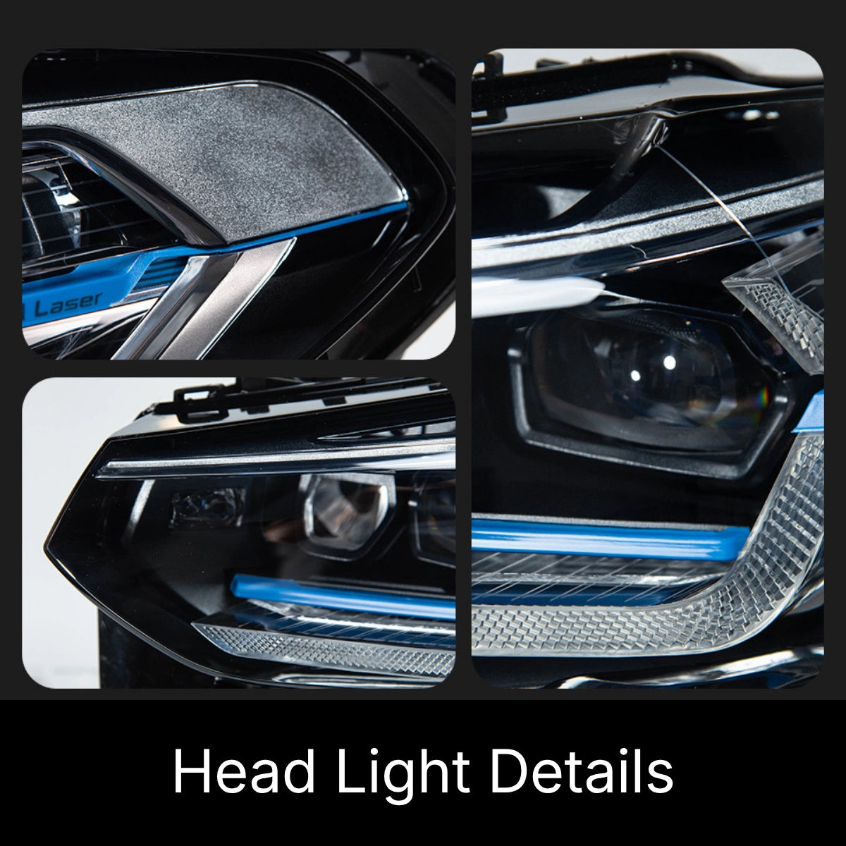 Full LED Headlights for 2022-2024 BMW X3 G01 LCI | Dual-Color DRL, Sequential Signals, Plug & Play