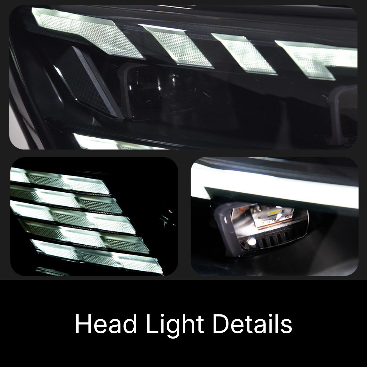 Full LED Headlights for 2022+ Audi A3 S3 (8Y) | Dynamic Start-Up Animation, Sequential Signals