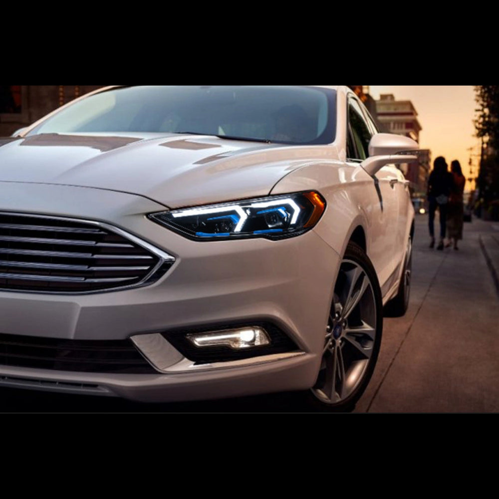 FullLEDHeadlightsforFordFusion_2013-2016_SequentialTurnSignals_DRL_1 - NOXBEAM