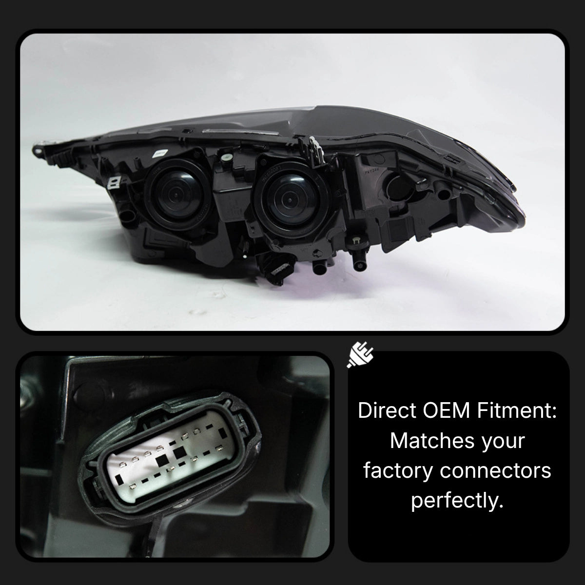 FullLEDHeadlightsforFordFusion_2013-2016_SequentialTurnSignals_DRL_6 - NOXBEAM