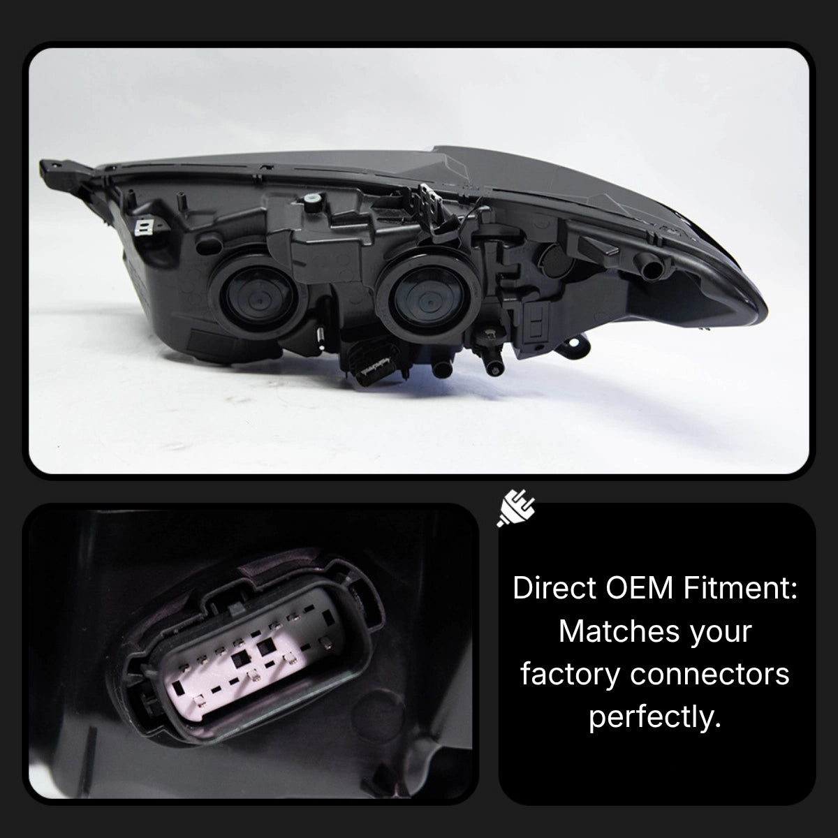 FullLEDHeadlightsforFordFusion_2017-2020_SequentialTurnSignals_DRL_6 - NOXBEAM