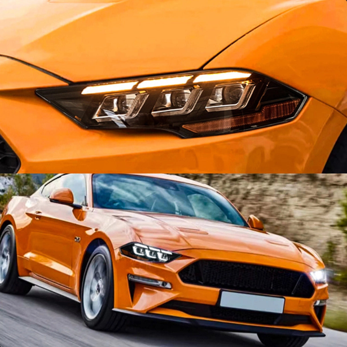 FullLEDHeadlightsforFordMustangS550_2018-2022_WhiteDRL_SequentialSignals_Plug_Play_1 - NOXBEAM