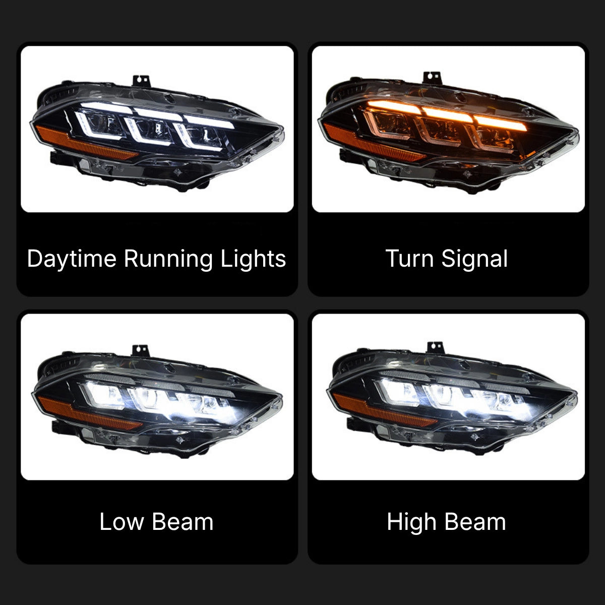 FullLEDHeadlightsforFordMustangS550_2018-2022_WhiteDRL_SequentialSignals_Plug_Play_5 - NOXBEAM