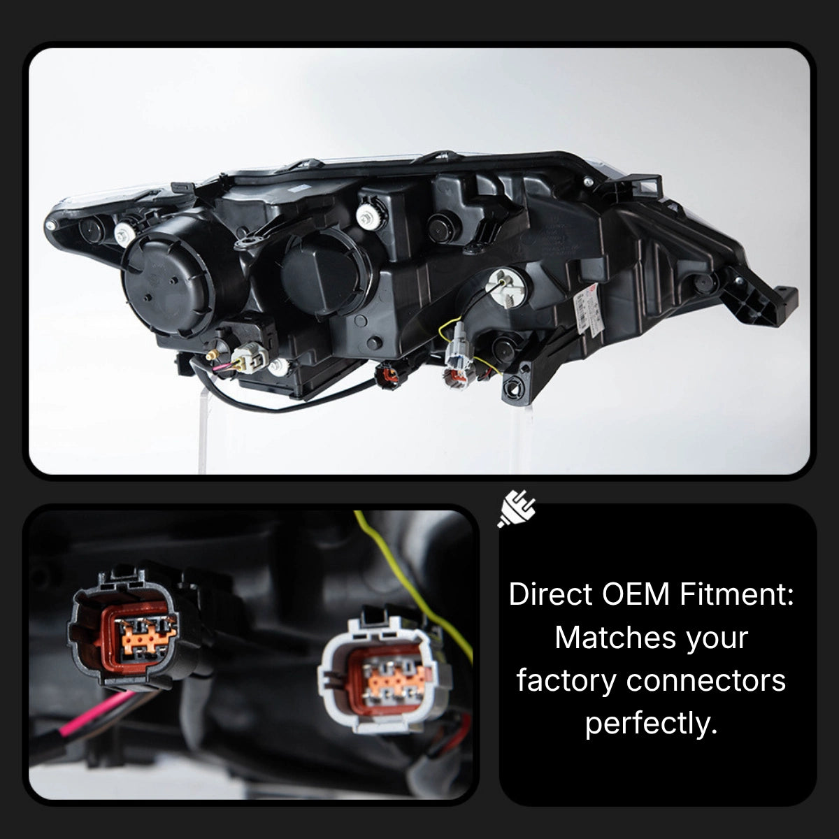 FullLEDProjectorHeadlightsforNissanRogue_2017-2020_HalogenReplacement_DRL_SequentialTurnSignals_6 - NOXBEAM