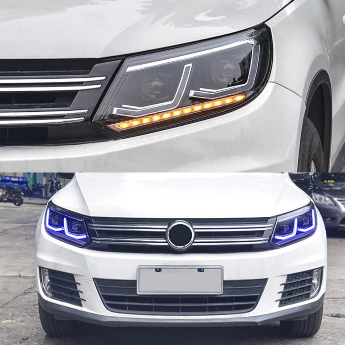 FullLEDProjectorHeadlightsforVWTiguan_2012-2017_SequentialSignals_DRL_HalogenReplacement_9 - NOXBEAM