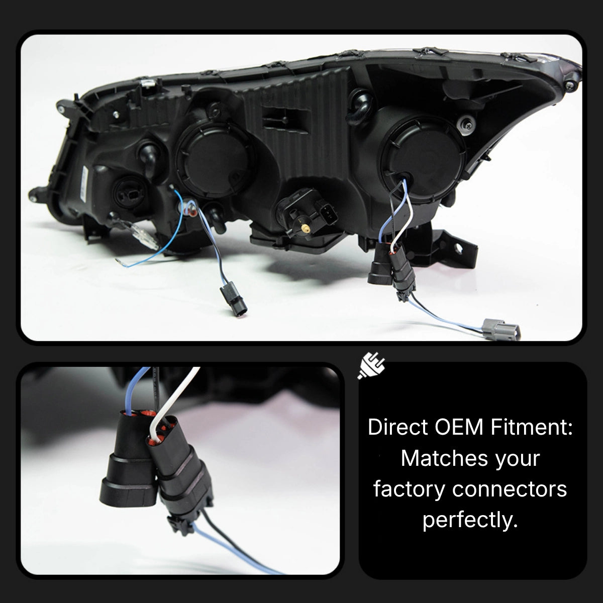 LEDHeadlightsAssemblyforHonda8thGenAccordSedan_2008-2012_WingedStyleWhiteDRL_Plug_Play_6 - NOXBEAM