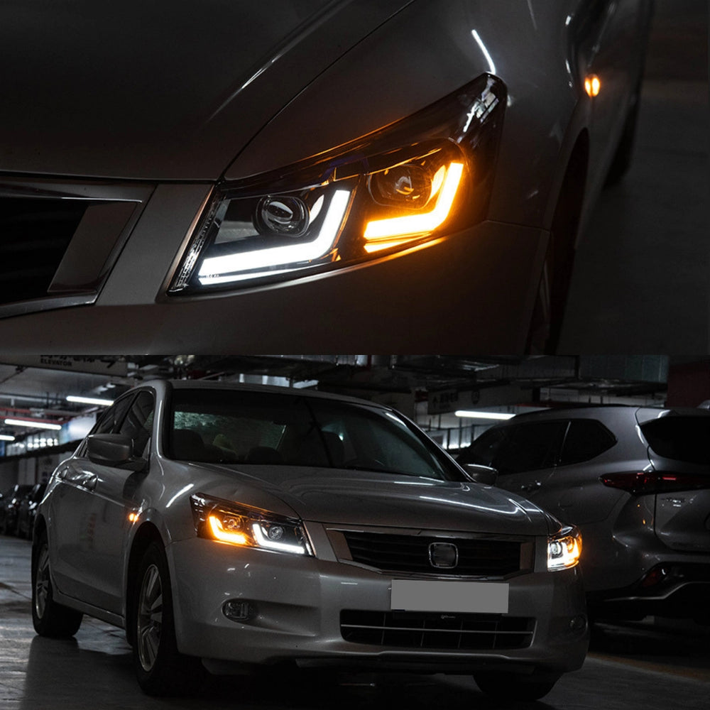 LEDHeadlightsAssemblyforHondaAccordSedan_2008-2012_WhiteDRL_Plug_Play_9 - NOXBEAM