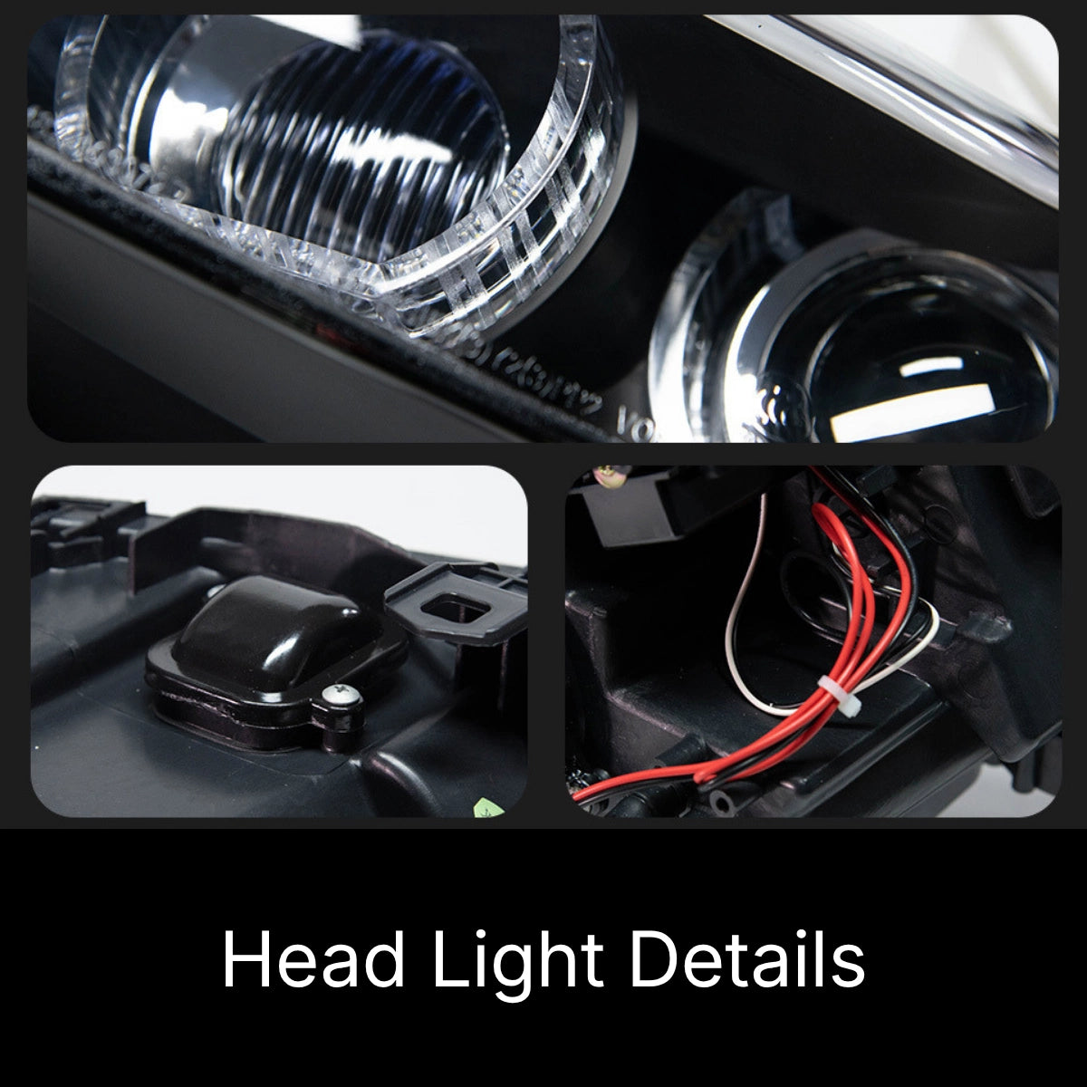 LED Headlights for 2007-2010 BMW 3 Series E92/E93 Pre-LCI | Angel Eyes, White DRL, Plug & Play
