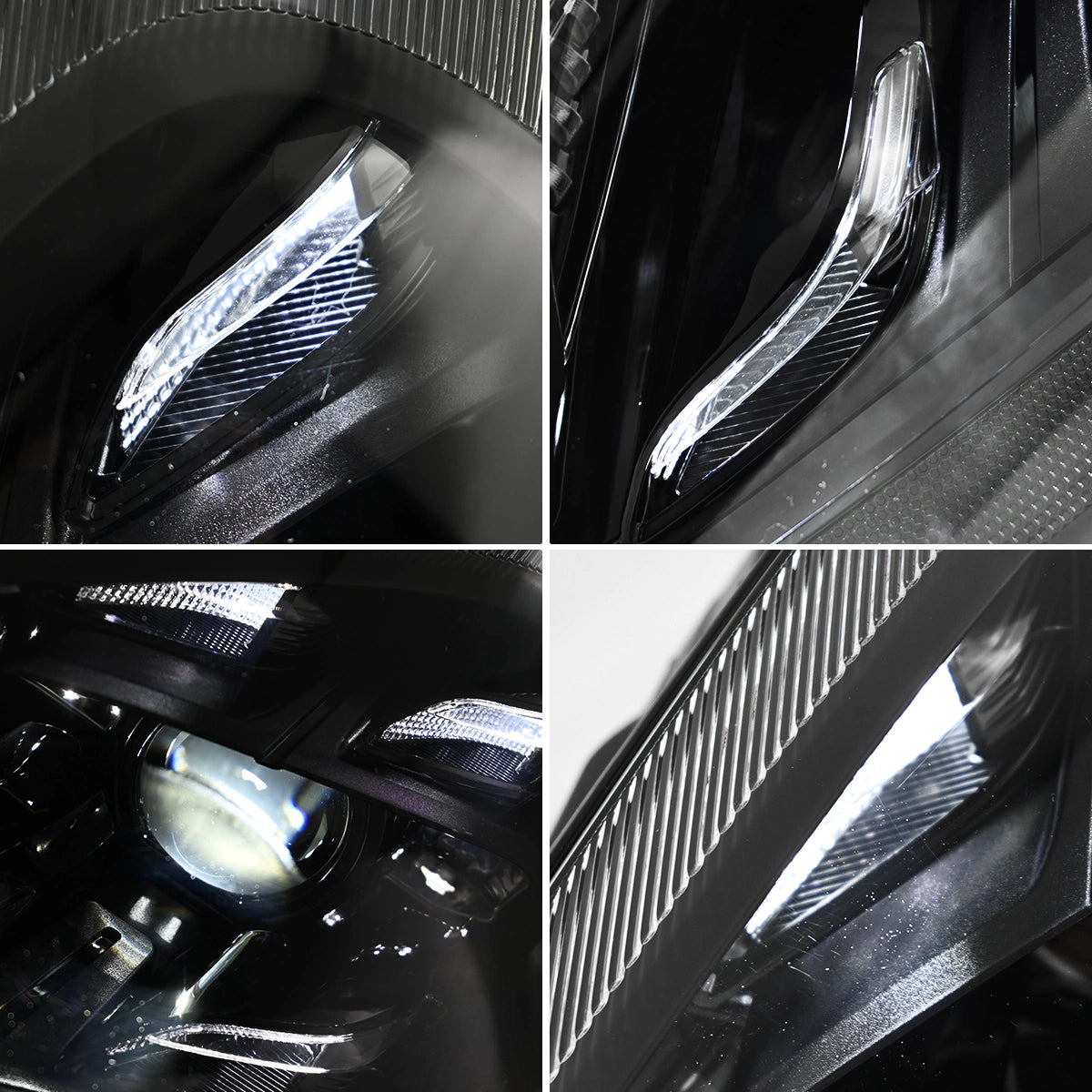LED Headlights for 2007-2010 Porsche Cayenne 957 S GTS Turbo | White DRL, Plug & Play