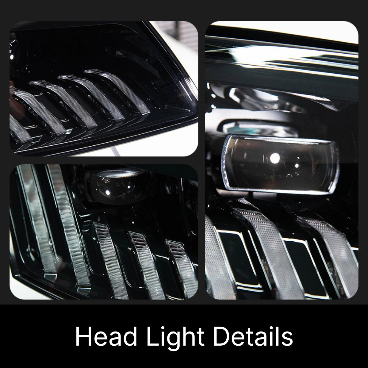 LED-Scheinwerfer für 2009-2017 Audi Q5/SQ5 8R | Nur für Xenon ab Werk
