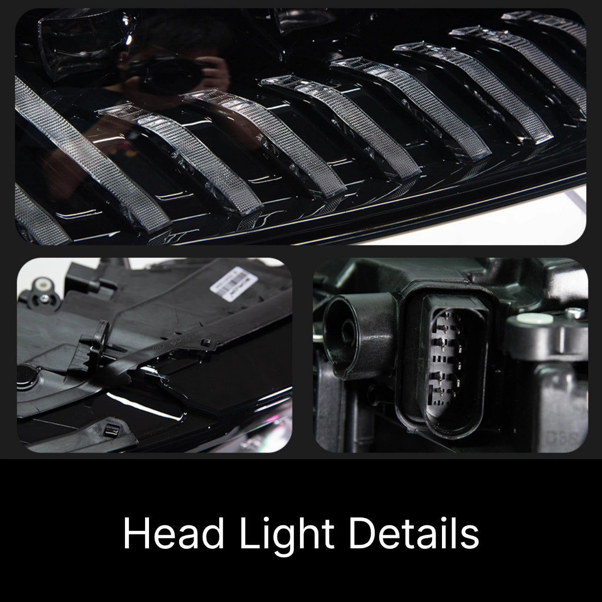LED-Scheinwerfer für 2009-2017 Audi Q5/SQ5 8R | Nur für Xenon ab Werk