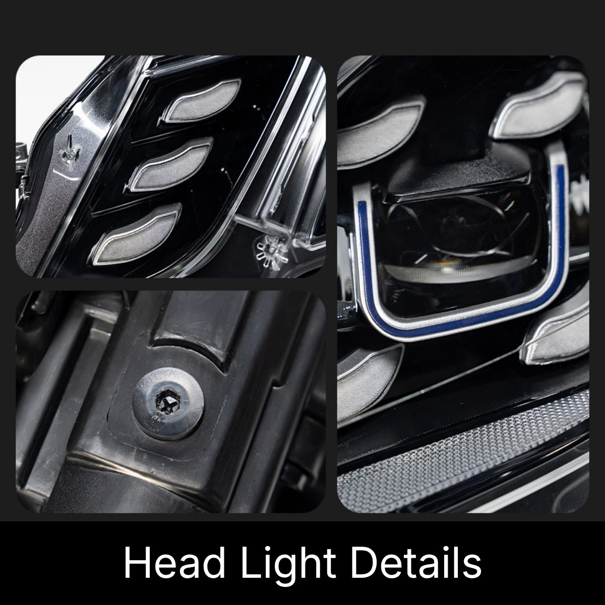 LED Headlights for 2010-2013 Mercedes W212 Pre-Facelift E350 E550 | White DRL, Plug & Play