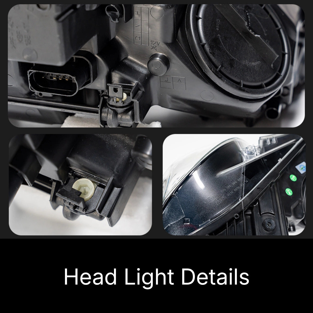 LED Headlights for 2010-2013 Mercedes W212 Pre-Facelift E350 E550 | White DRL, Plug & Play