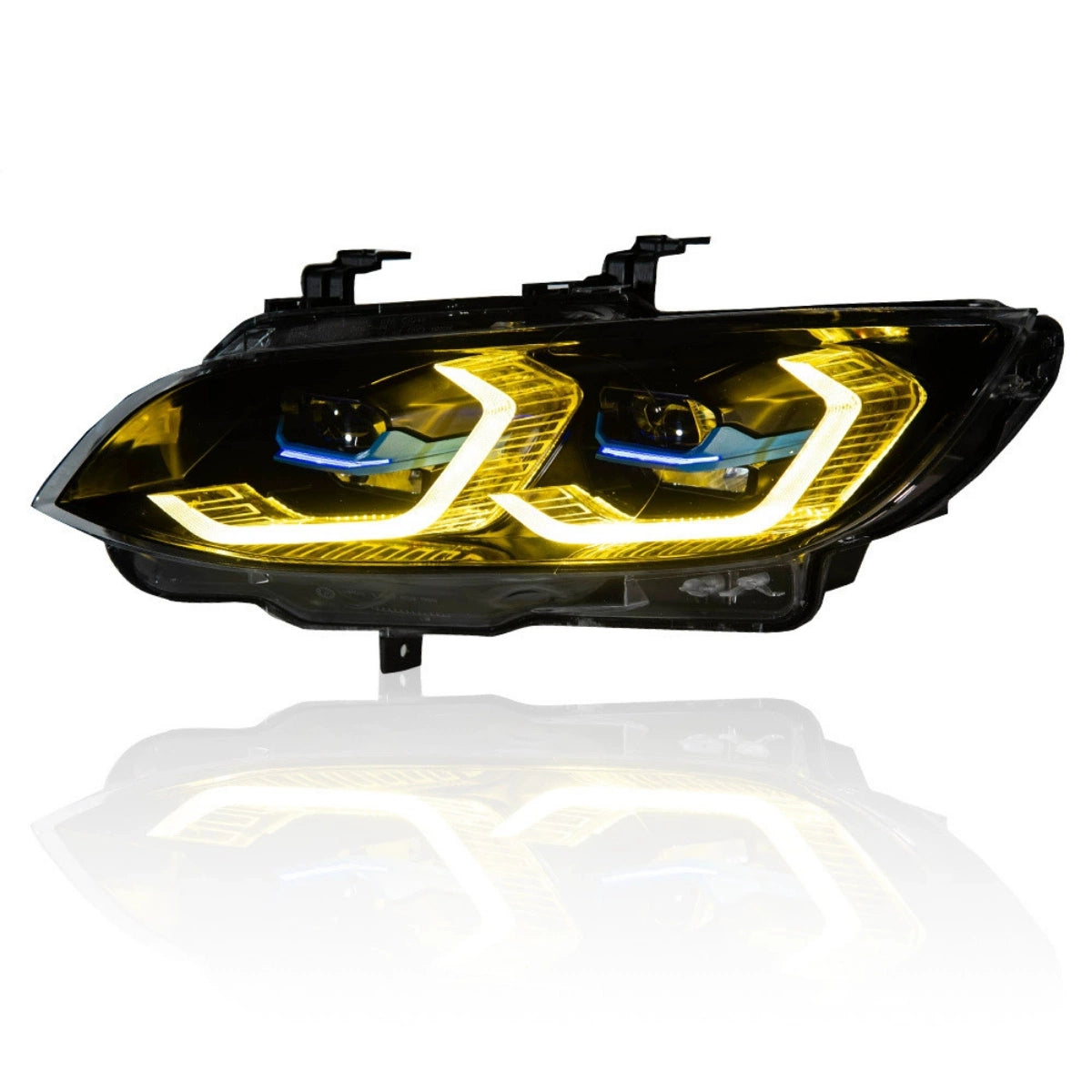 LED Headlights for 2011-2013 BMW 3 Series E92 E93 LCI | Dual-Color DRL, LED Turn Signals, Plug & Play