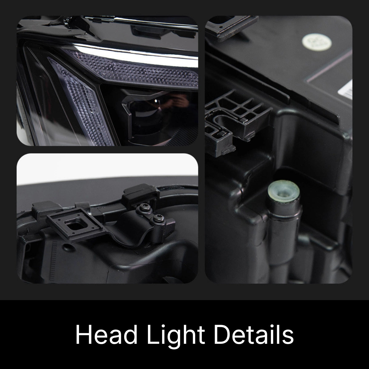 LED Headlights for 2013-2017 Audi A5 S5 8T 8F Facelift | RS-Style Start-Up Animation, White DRL, Plug & Play