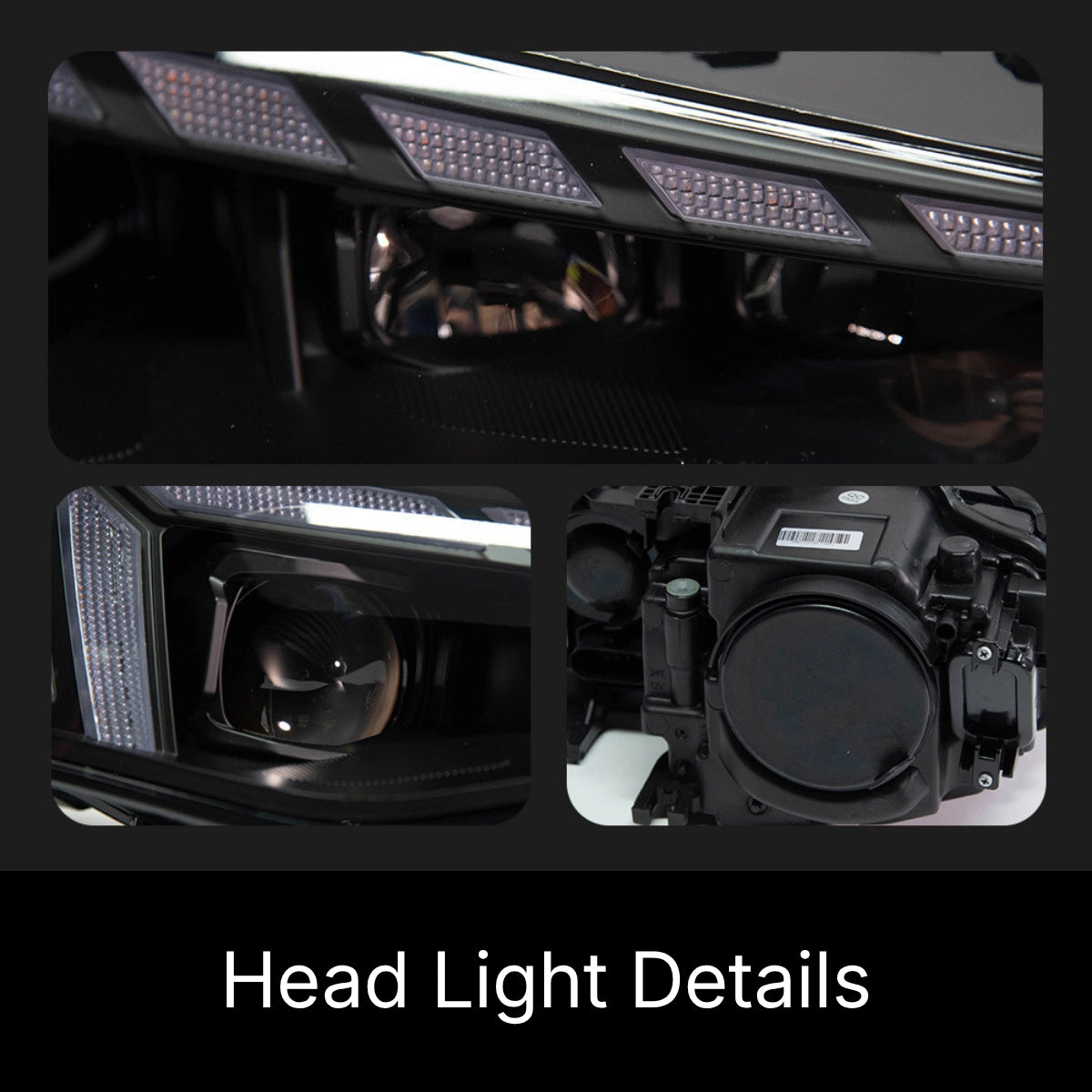 LED Headlights for 2013-2017 Audi A5 S5 8T 8F Facelift | RS-Style Start-Up Animation, White DRL, Plug & Play