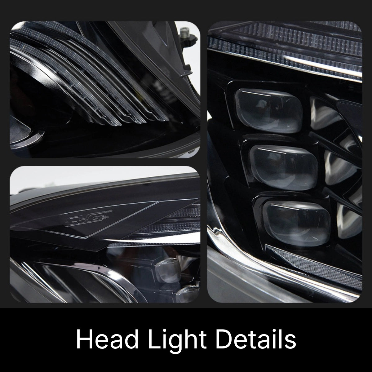 LED-Scheinwerfer für 2014-2017 Mercedes W222 Vorfacelift S550/S600 | Startanimation, sequentieller Blinker