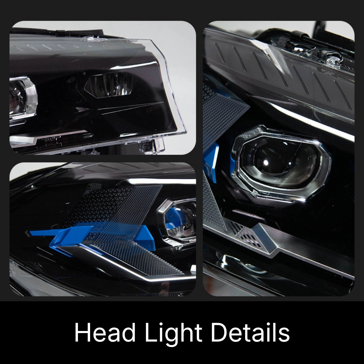 LED Headlights for 2014-2018 BMW X5 F15 | White DRL, Arrow-Style, Sequential Signals, Plug & Play