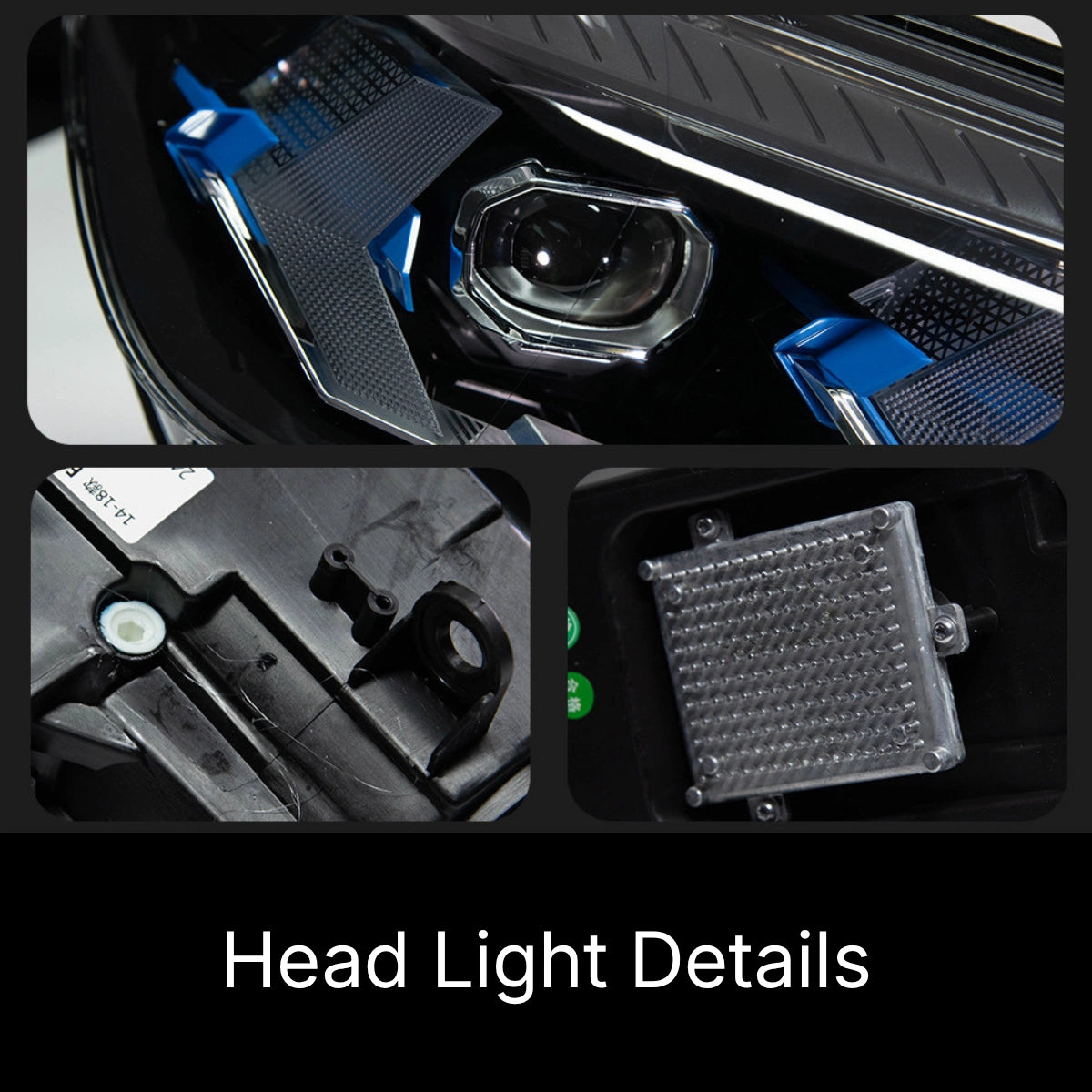 LED Headlights for 2014-2018 BMW X5 F15 | White DRL, Arrow-Style, Sequential Signals, Plug & Play