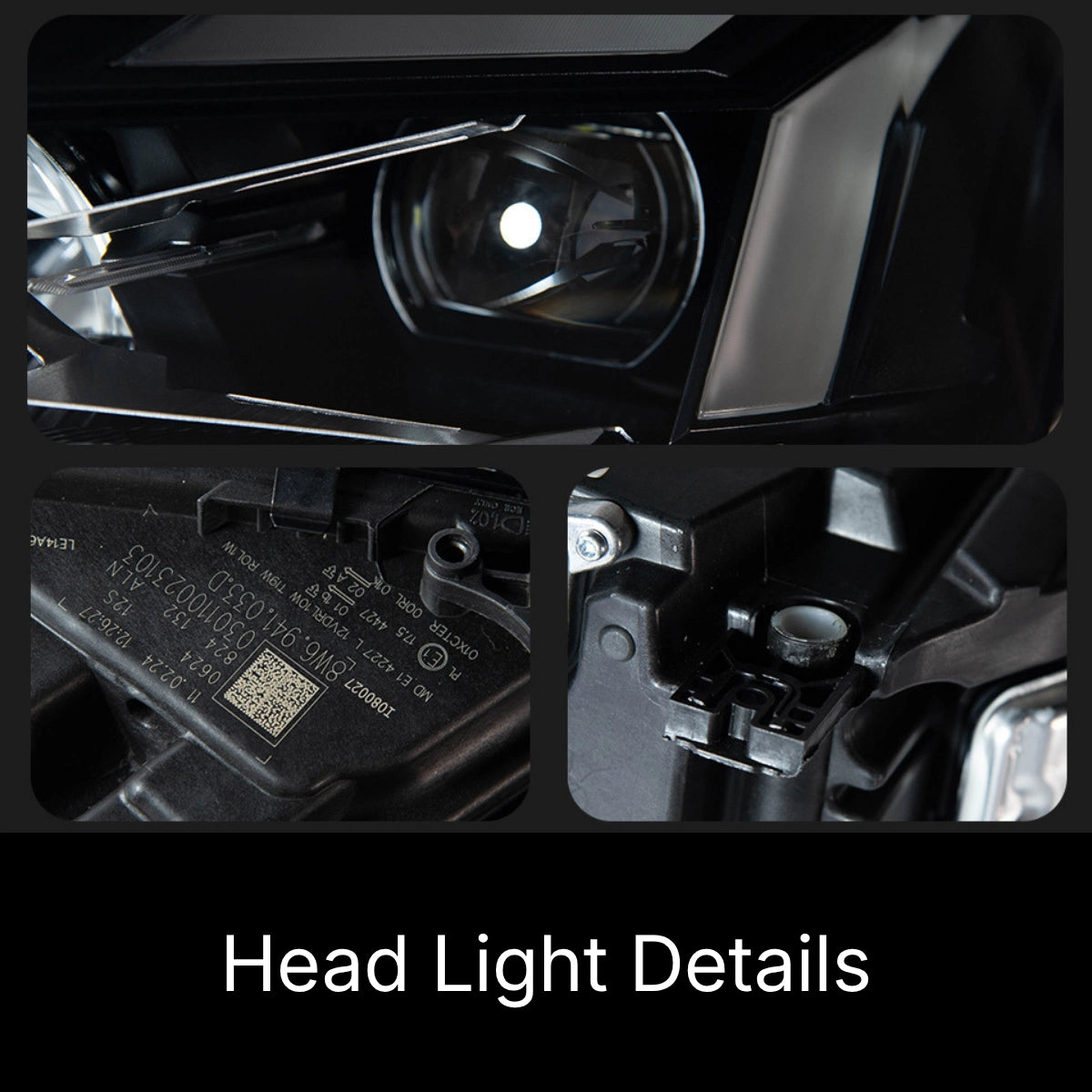 LED Headlights for 2018-2020 Audi A5 S5 F5 Pre-Facelift | RS-Style, Start-Up Animation, White DRL, Plug & Play