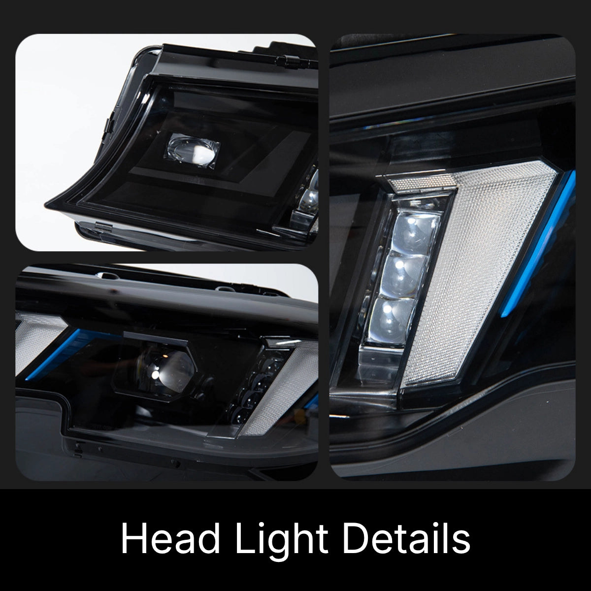 LED Headlights for 2019-2022 BMW 3 Series G20 Pre-LCI | Dual-Color Fang DRL, Plug & Play