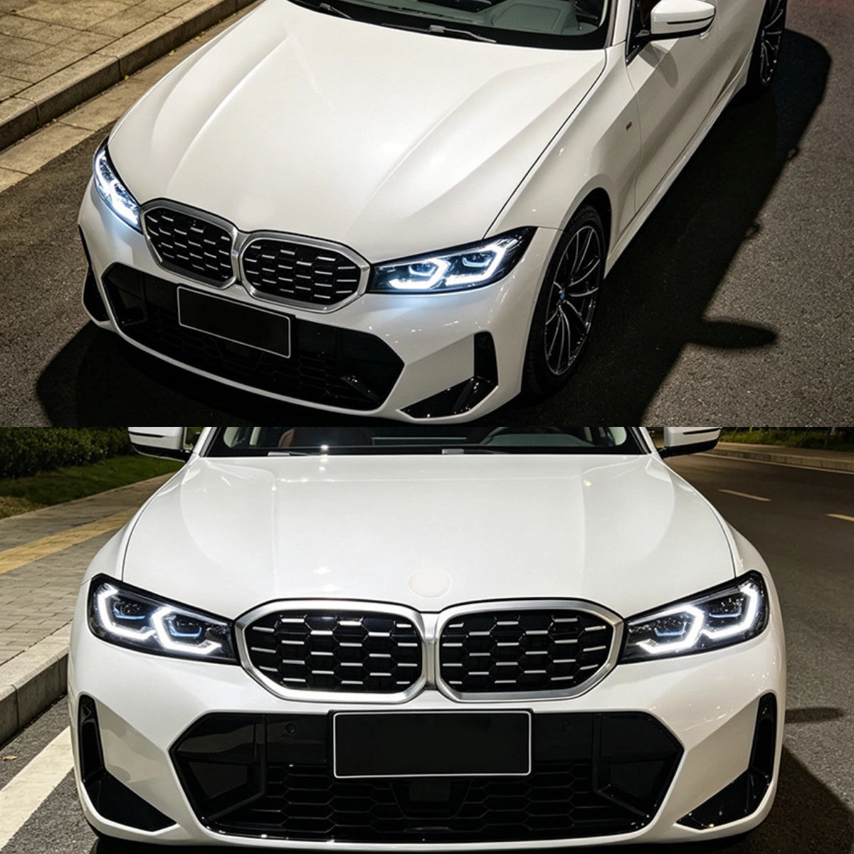 LED Headlights for 2019-2026 BMW 3 Series G20 | G80-Style Dual-Color DRL, Start-Up Animation, Plug & Play