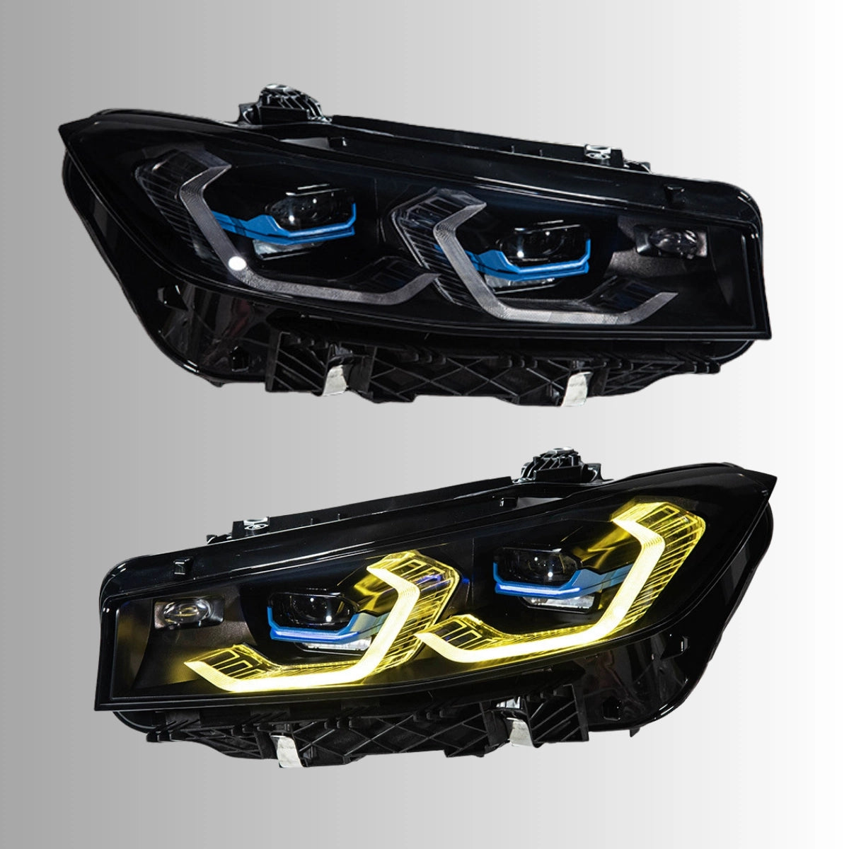 LED Headlights for 2019-2026 BMW 3 Series G20 | G80-Style Dual-Color DRL, Start-Up Animation, Plug & Play