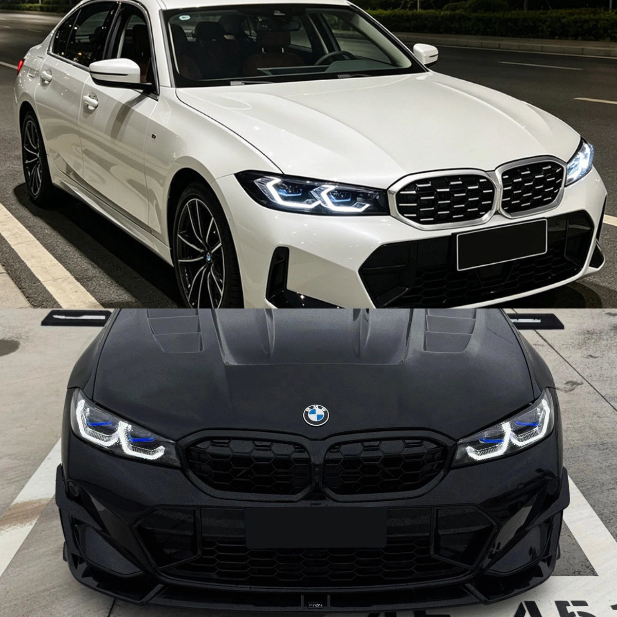 LED Headlights for 2019-2026 BMW 3 Series G20 | G80-Style Dual-Color DRL, Start-Up Animation, Plug & Play
