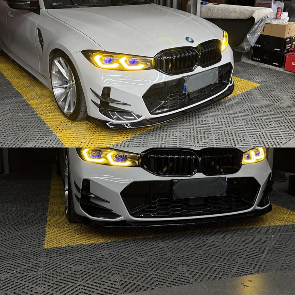 LED Headlights for 2023-2026 BMW 3 Series G20 LCI | Spoon Dual-Color DRL, Plug & Play