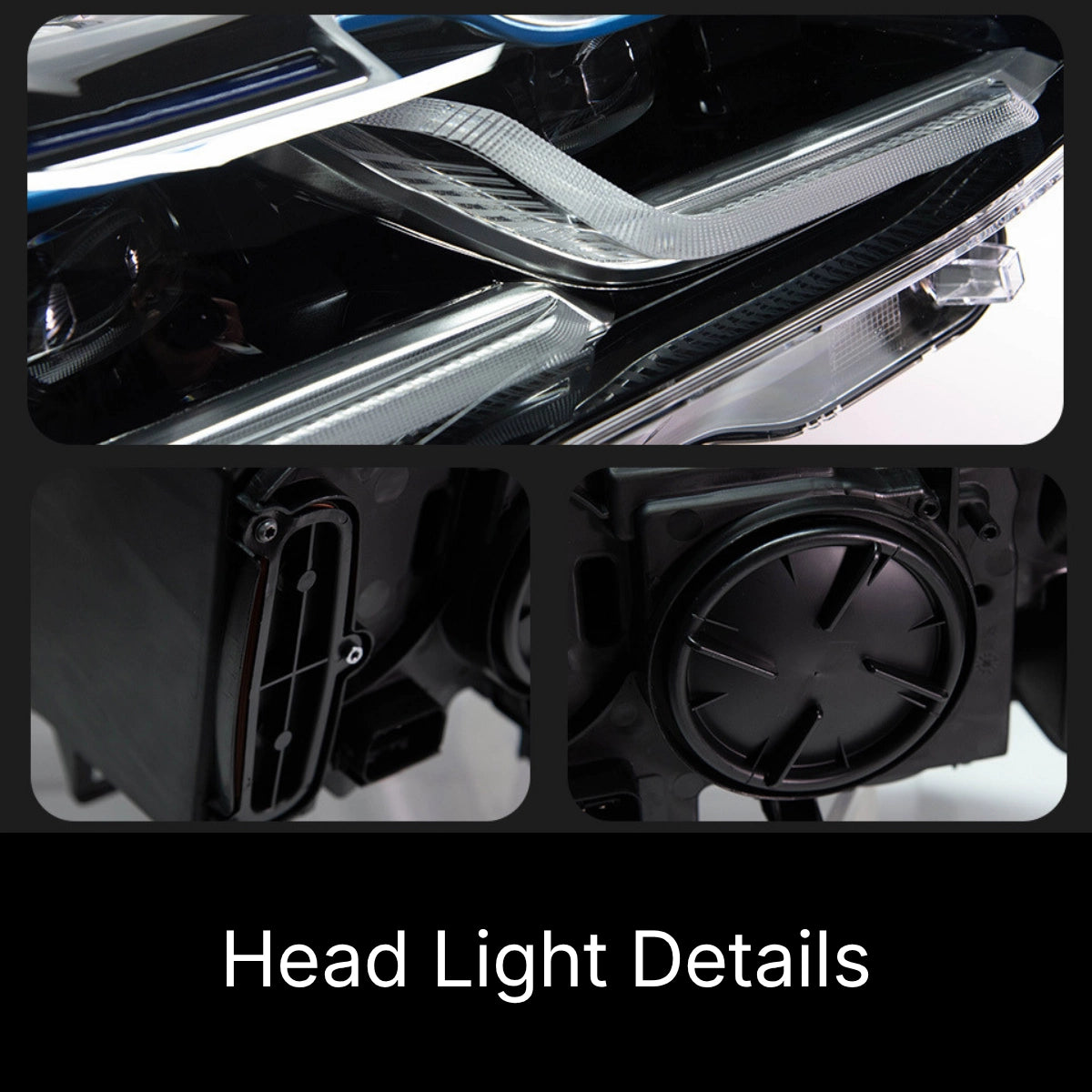 LED Headlights for BMW X3 F25 LCI (15-17) & X4 F26 (15-18) | Dual-Color DRL, Sequential Signals