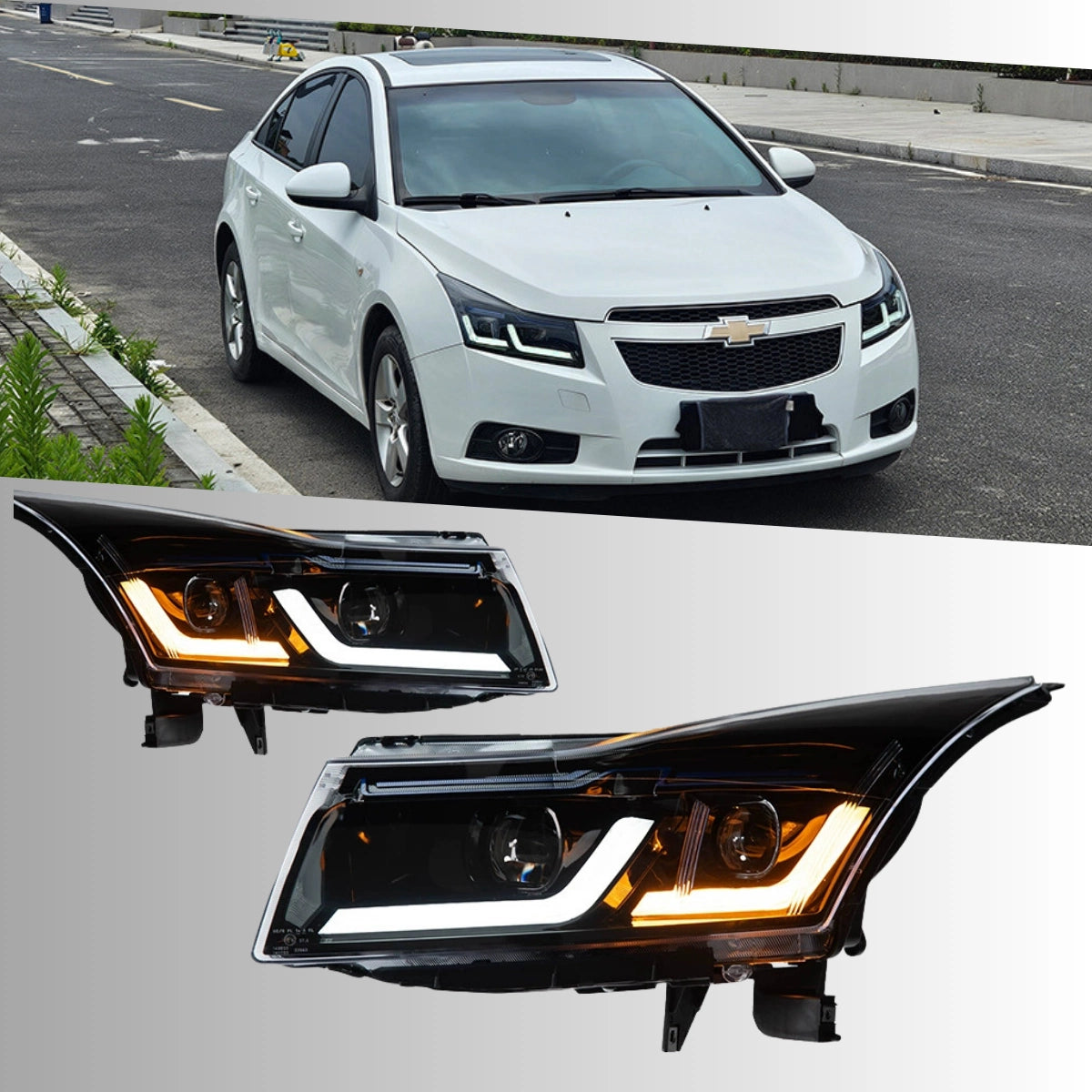 LEDHeadlightsforChevroletCruze_2011-2014_WhiteDRL_SequentialSignals_Plug_PlayUpgrade_2 - NOXBEAM