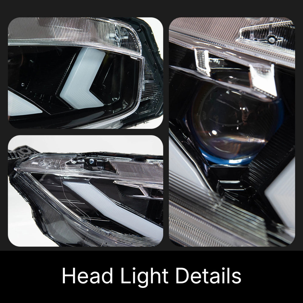 LEDHeadlightsforHondaCivic10thGen_2016-2021_App-ControlledRGBLamboStyleDRL_DemonEye_7 - NOXBEAM