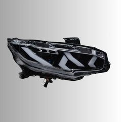 LEDHeadlightsforHondaCivic10thGen_2016-2021_LamboStyleDRL_DemonEye_3 - NOXBEAM