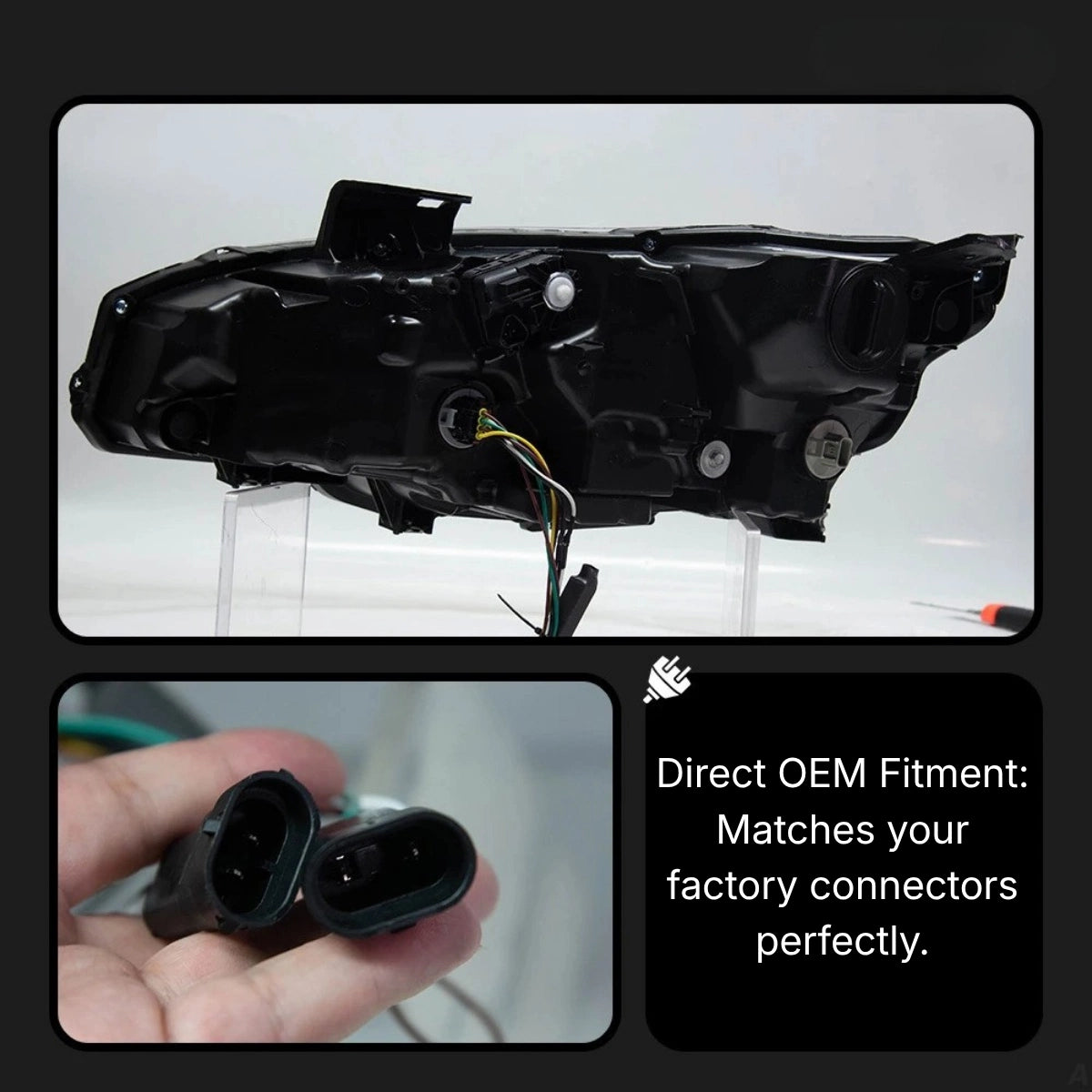 LEDHeadlightsforHondaCivic10thGen_2016-2021_LamboStyleDRL_DemonEye_6 - NOXBEAM