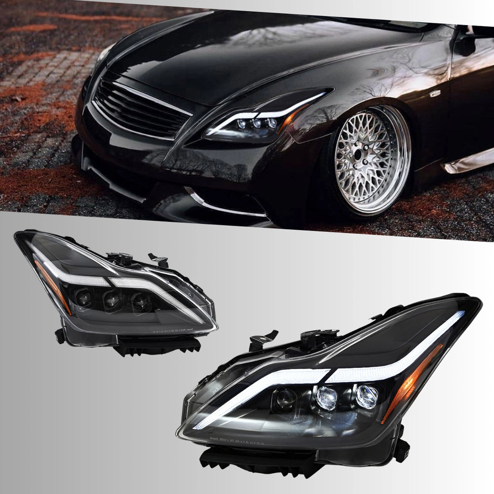 LEDHeadlightsforInfinitiG25G37Q40Sedan_2008-2015_StartupAnimation_DRL_Plug_Play_7 - NOXBEAM