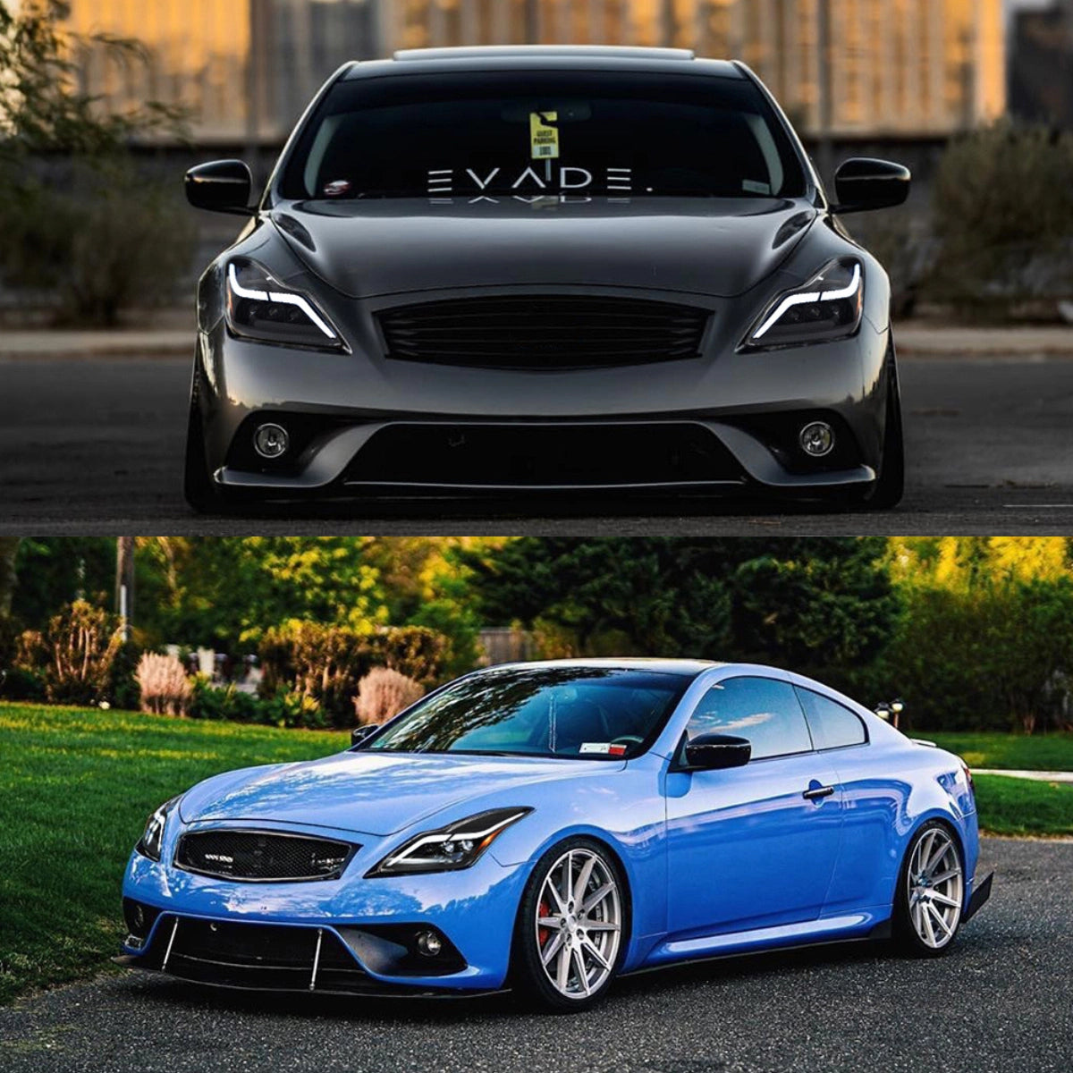 LEDHeadlightsforInfinitiG25G37Q40Sedan_2008-2015_StartupAnimation_DRL_Plug_Play_9 - NOXBEAM