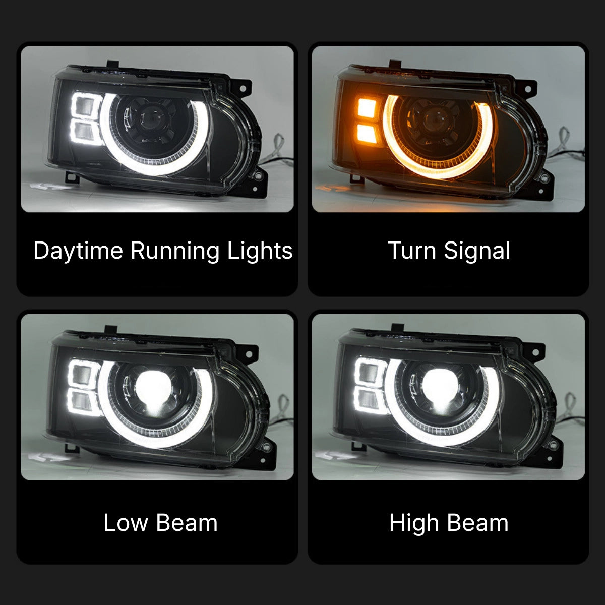 LEDHeadlightsforRangeRoverL322_2006-2012_DefenderStyleDRL_Projector_5 - NOXBEAM