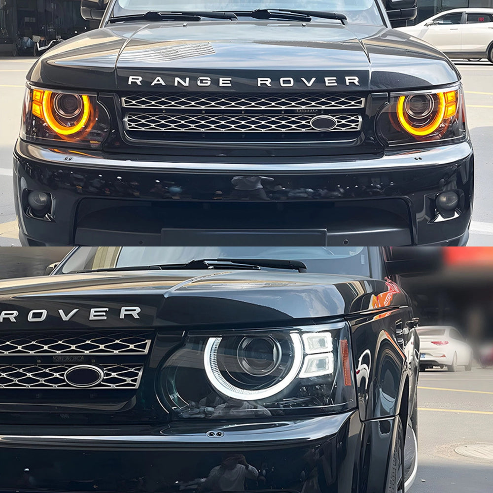 LEDHeadlightsforRangeRoverL322_2006-2012_DefenderStyleDRL_Projector_9 - NOXBEAM