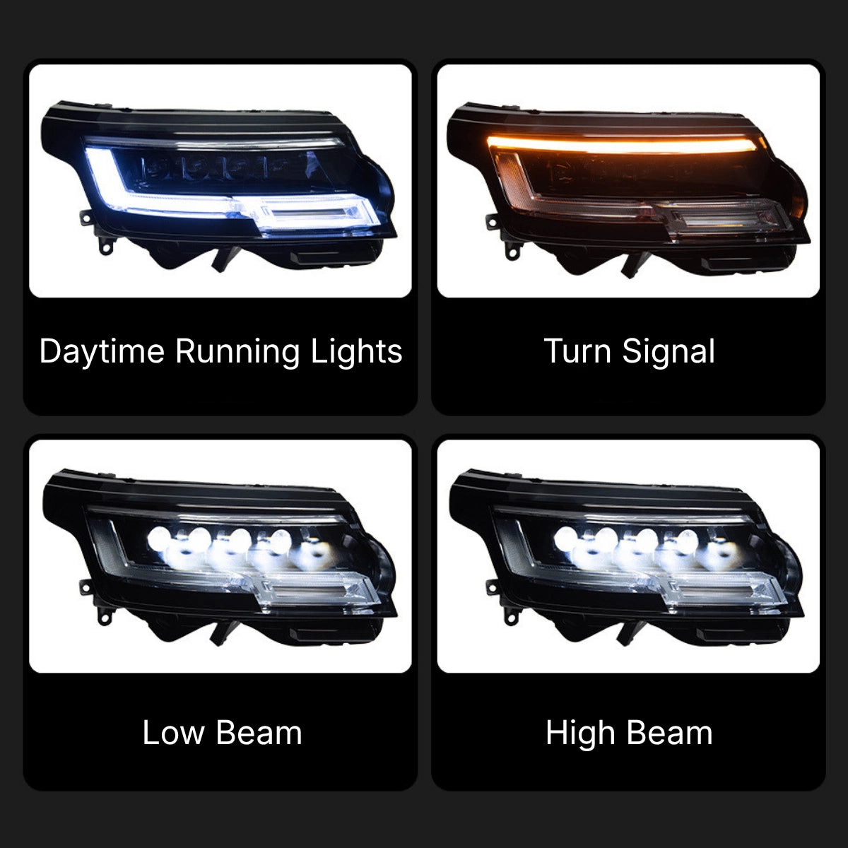 LEDHeadlightsforRangeRoverL405_2013-2023_MatrixQuadProjector_WhiteDRL_Plug_Play_5 - NOXBEAM