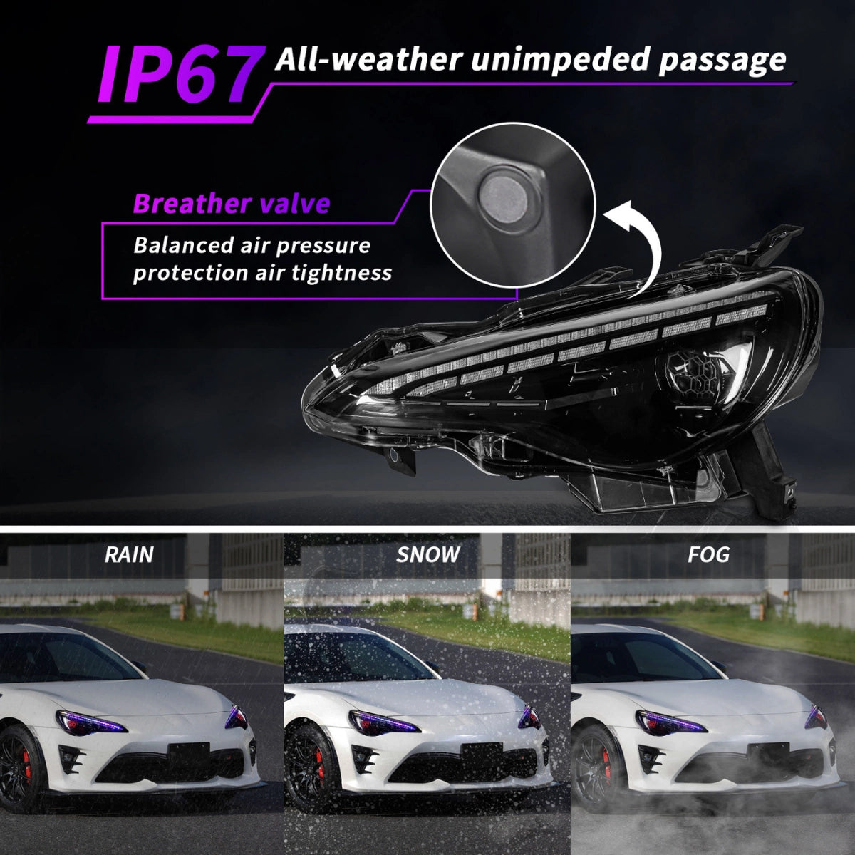 LEDHeadlightsforSubaruBRZScionFR-SToyota86_2013-2020_RGBDRL_EvilEye_Animation_9 - NOXBEAM