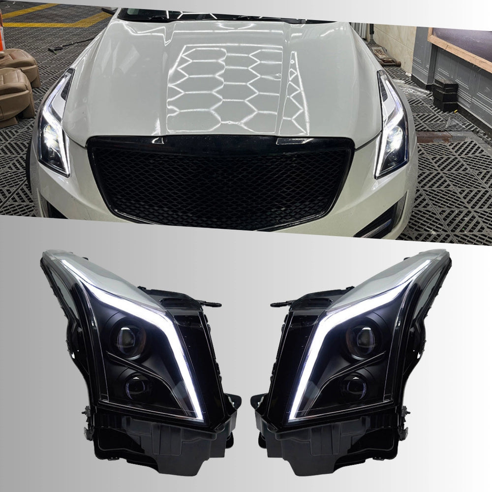 LEDProjectorHeadlightsforCadillacATS_2013-2018_SequentialSignals_DRL_2 - NOXBEAM
